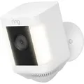 Produktbild: Ring - Spotlight Cam Plus - Battery - White 8sb1s2-weu0 Wlan Ip Überwachungskamera 1920 X 1080 Pixel