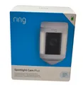 Produktbild: RING Spotlight Cam Plus Akku Überwachungskamera mit Akku Led-Beleuchtung, Sirene