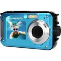 Produktbild: AgfaPhoto Realishot WP8000 Digitalkamera 24 Megapixel Blau inkl. Akku, inkl. Tasche Unterwasserkamera, Wasserdicht bis 3 m, Full HD Video