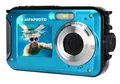 Produktbild: AgfaPhoto WP8000 Digitalkamera Unterwasser blau +Kamerabeutel und 64 GB microSD