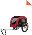 Produktbild: Trixie Fahrrad-Anhänger - rot/schwarz - S