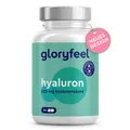 Produktbild: gloryfeel® Hyaluron Kapseln - 525mg Hyaluronsäure/Kapsel - 500-700 kDa - 90 vegane Kapseln