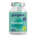 Produktbild: Hyaluron Kapseln Hochdosiert - 525mg Hyaluronsäure pro Kapsel - 500-700 kDa - 90 vegane Kapseln - Laborgeprüft, ohne Zusätze in Deutschland hergestellt