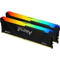 Produktbild: 16GB Kingston FURY Beast RGB DDR4-3600 DIMM CL17 Dual Kit