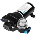 Produktbild: Wasserpumpe Hochdruck 12V 17L/min Membranpumpe Selbstansaugend Kfz Boot