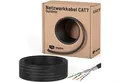 Produktbild: HB-DIGITAL Kabel CAT 7 Outdoor AWG23, Netzwerkstecker, (2500 cm), Premium Qualität mit Ø 7,2mm Außendurchmesser