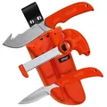 Produktbild: Walther Hunter Set Jagd- Waid Werkzeugset Messer Säge inkl. Holster orangefarben