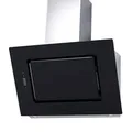 Produktbild: PKM 9040/90BZ Dunstabzugshaube | Wandhaube | Wandesse | schwarzes Glas | 90 cm | LED Beleuchtung | Energieeffizienzklase A