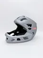 Produktbild: Abus YouDrop FF Kinder MTB Fahrradhelm - Größe S 48- 55cm - Farbe Ti Silver
