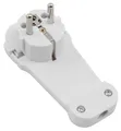 Produktbild: SLIM Schutzkontakt Winkelstecker | extraflache Flachstecker mit Bügel 230V 16A