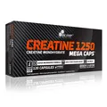Produktbild: Olimp Creatine 1250 Mega Caps  168g Kraftaufbau 120 Kapseln (107,08€/kg)
