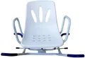Produktbild: Mobiclinic, Duschstuhl mit Armlehnen und Rückenlehne, Lago, Europäische Marke, B