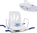 Produktbild: Mobiclinic®, Badewannensitz Drehbar 360º, Europäische Marke, Drehstuhl Dusche,