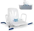 Produktbild: Mobiclinic®, Badewannensitz senioren, Lago, 360º drehbar, Europäische Marke, Dre