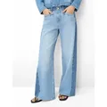 Produktbild: Brax Damen Five-Pocket-Hose Style MORGAN MIXED ATLANTIC OCEAN, denim hellblau, Gr. 36