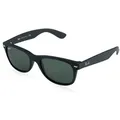 Produktbild: Ray-Ban RB 2132 NEW WAYFARER Unisex-Sonnenbrille Vollrand Quadratisch Propionat-Gestell, schwarz