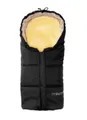 Produktbild: Fußsack Hofbrucker Lammfell-Fußsäckchen Leni für Babyschale und Kinderwagen, warmer Winterfußsack mit echtem Lammfell wind- und wasserabweisend waschbar 80 x 35 cm Made in Germany