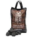 Produktbild: BBQ-Toro Coconut Heat 10 kg | Premium Kokos Grillbriketts für Longjobs, 100% Kokosnussschalen | Kokosnuss Holzkohle für Dutch Oven | Kokosnuss Briketts Grillkohle Grill Holzkohle Cocos Grillbrikett