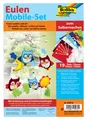 Produktbild: folia Mobile-Set 'Eulen', 19-teilig