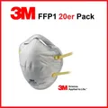 Produktbild: 20 STÜCK 3M™ FFP1 Atemschutzmaske Lackiermaske Staubmaske Mundbedeckung 8710 E