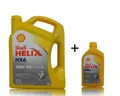 Produktbild: Shell Helix HX6 10W40, 1x5 +1x1 Liter Motorenöl, MB 229.3, VW 505 00