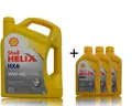 Produktbild: Shell Helix HX6 10W40, 1x5 +3x1 Liter Motorenöl, MB 229.3, VW 505 00
