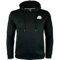 Produktbild: Herren Wandern Kapuzenpullover Fleece Hoodie Outdoor Schwarz