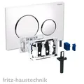 Produktbild: Geberit Sigma 20 neu Betätigungsplatte + Einwurfschacht Reinigungstabs DuoFresh