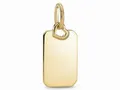 Produktbild: Pandora Gravur Rectangle Tag-Anhänger - 368611C00 - Gelbgold vergoldet
