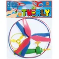 Produktbild: Flugkreisel 2 Rotor.Twirly, ein fliegender Propeller, Klassiker, Wurfspiel, NEU