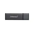 Produktbild: Intenso Alu Line 64GB USB-Stick USB 2.0 Anthrazit Speicherstick extern Speicher
