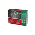 Produktbild: Konstsmide Micro LED Lichterkette, verschweißt, 100 bunte Dioden, 24V Innentrafo, transparentes Kabel - 6354-523