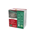 Produktbild: Konstsmide LED Tropfenlichterkette, 50 warm weiße Dioden, 3V Innentrafo, schwarzer Draht - 6386-100