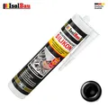Produktbild: Hochtemperatursilikon 300ml 350°C Dichtmasse Dichtstoff Ofen Motor schwarz