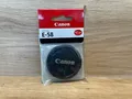 Produktbild: ORIGINAL CANON  OBJEKTIVDECKEL mit Innengriff  E - 58  NEU OVP,  E-58II Lens Cap