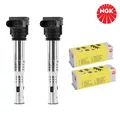 Produktbild: 2X NGK U5015 ZÜNDSPULE ZÜNDMODUL FÜR VW GOLF POLO PASSAT AUDI A4 A3 SKODA SEAT