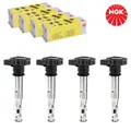 Produktbild: 4X NGK U5015 ZÜNDSPULE ZÜNDMODUL FÜR VW GOLF POLO PASSAT AUDI A4 A3 SEAT SKODA