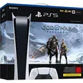 Produktbild: Sony PlayStation 5 PS5 Digital Edition Konsole inkl. God of WarTM Ragnarok - Weiß