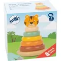 Produktbild: small foot 11706 - Stapelturm Tiger Safari, Holz, 7-teilig