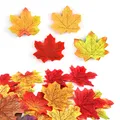 Produktbild: 200 Stück künstliche Ahornblätter, 8 cm, Dekoration für Thanksgiving, Requisi...