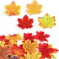Produktbild: 200 Stück künstliche Ahornblätter, 8 cm, Dekoration für Thanksgiving, Req