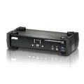 Produktbild: Aten CS1922 KVMP Switch 4K DP/Audio/USB3.0 Surround Sound Audio 1 Benutzer CS1922-AT-G