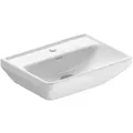 Produktbild: Handwaschbecken Duravit D-Neo 450 x 130 x 335 mm, ohne Überlauf, 1 Hahnloch mittig, weiß - 0738450041