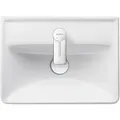 Produktbild: Duravit D-Neo Handwaschbecken, 450x335mm, 1 Hahnloch, ohne Überlauf, weiß Hochglanz, 0738450041