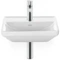 Produktbild: Duravit Handwaschbecken D-Neo 45x33,5cm, o. ÜL, m HLB, m HL, weiß