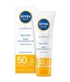 Produktbild: NIVEA SUN UV Face Sensitiv Gesichtsschutz LSF 50 Sonnenallergie Schutz 50ml