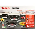 Produktbild: Tefal Duetto Plus Set mit 20cm 24cm 28cm Bratpfannen Edelstahl Titan beschichtet