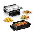 Produktbild: Tefal GC714D OptiGrill & Bake Kontaktgrill mit Backschale 2000W Silber Schwarz