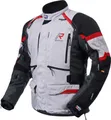 Produktbild: Rukka Madagasca-R Motorrad Textiljacke, hellgrau/schwarz/rot, 58