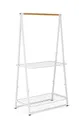 Produktbild: Brabantia - Kleiderständer Linn - Zwei höhenverstellbaren Regalen - Wäscheständer - Kleiderstange - Aufhängen, Lüften oder Trocknen von Kleidung - Platzsparend - Stabil und standfest - Weiss - Groß